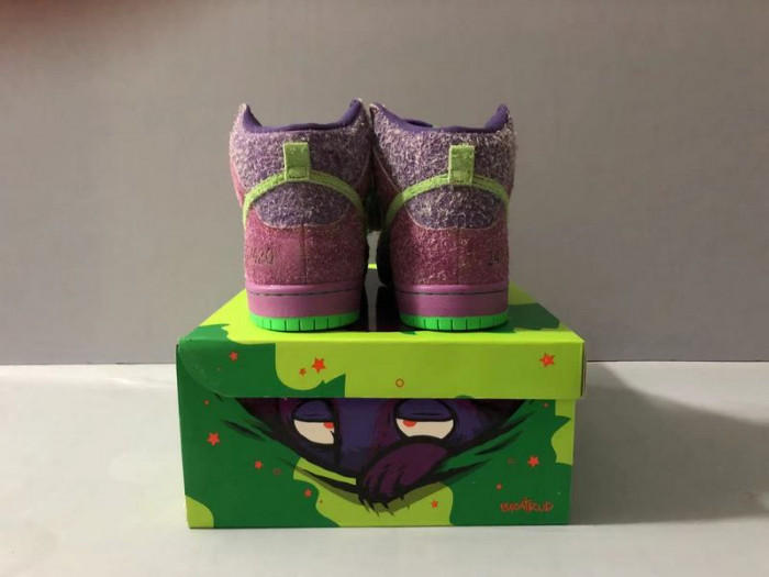 nike sb dunk high reverse skunk 420 cw9971-500