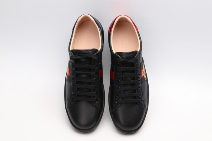 gi ace embroidered low-top sneaker 043001