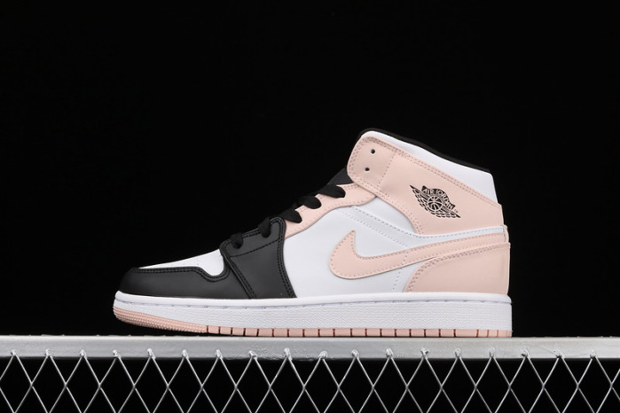 air jordan 1 mid crimson tint toe 554724-133