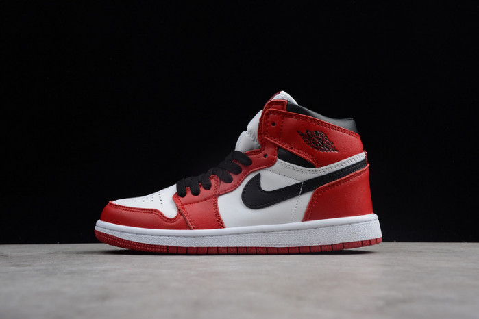 air jordan 1 kids retro high og chicago red 555088-101