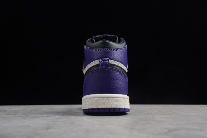 air jordan 1 kids high court purple 555088-501