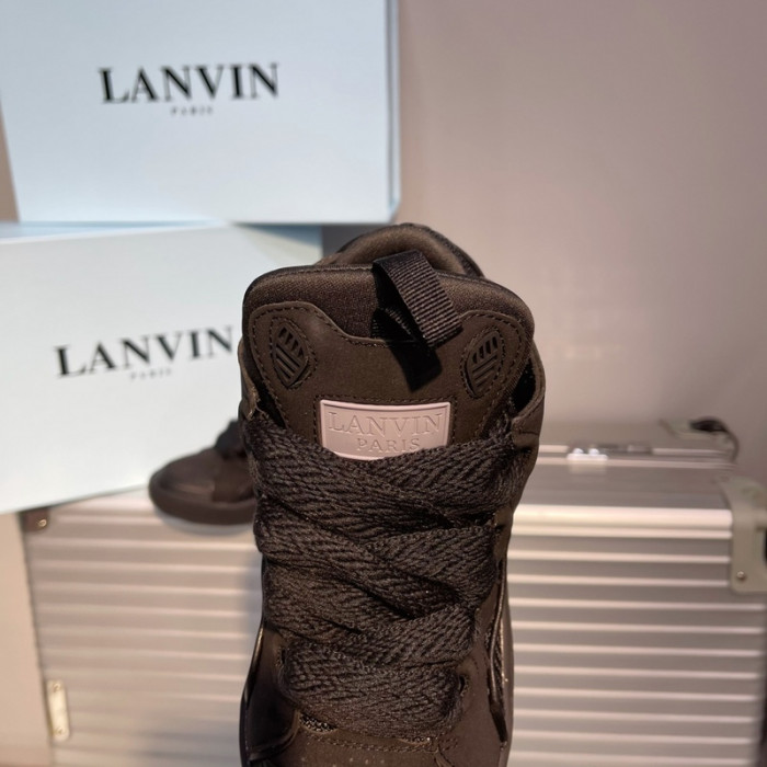 lanvin curb sneaker