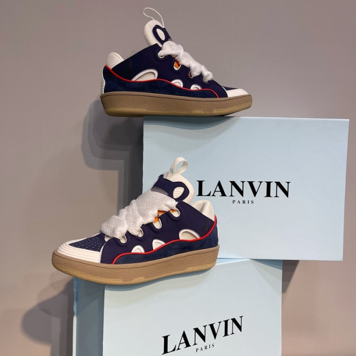 lanvin curb sneaker