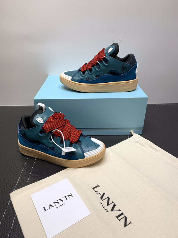 lanvin curb sneaker