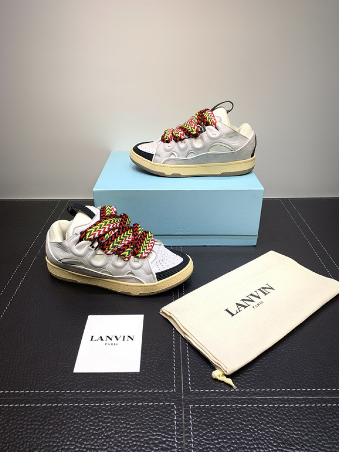 lanvin curb sneaker