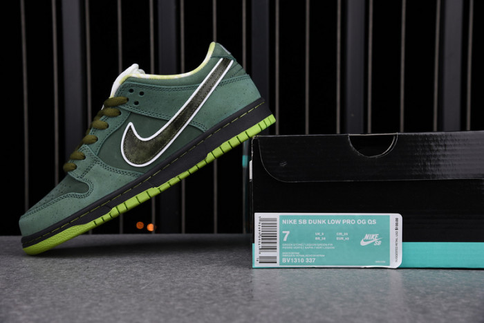 nike sb dunk low concepts green lobster (regular box) bv1310-337