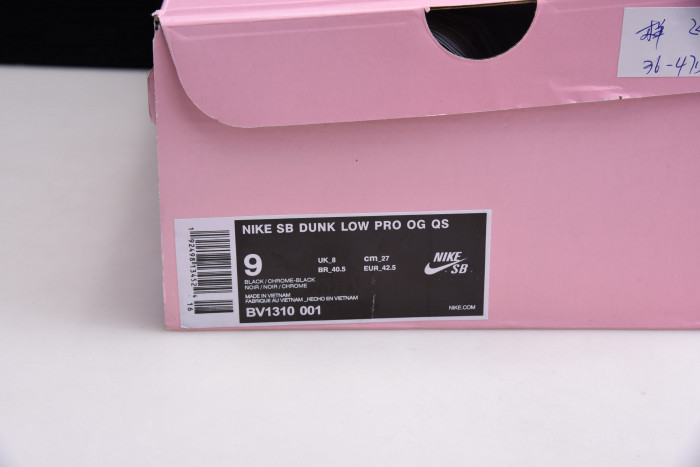 nike sb dunk low Di*m*nd s*pply co black Di*m*nd bv1310-001