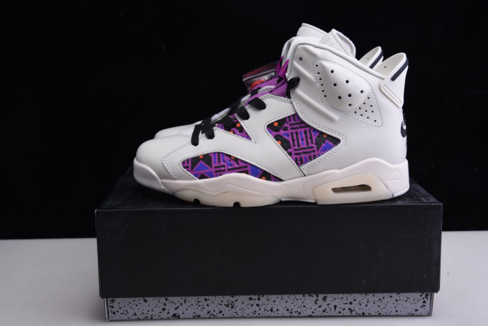 air jordan 6 retro quai54 sail black cz4152-101
