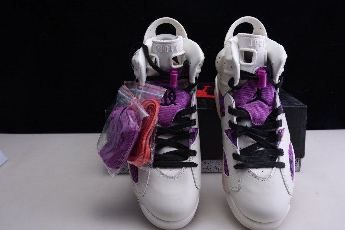 air jordan 6 retro quai54 sail black cz4152-101