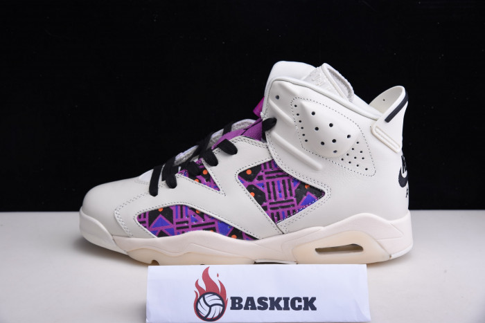 air jordan 6 retro quai54 sail black cz4152-101