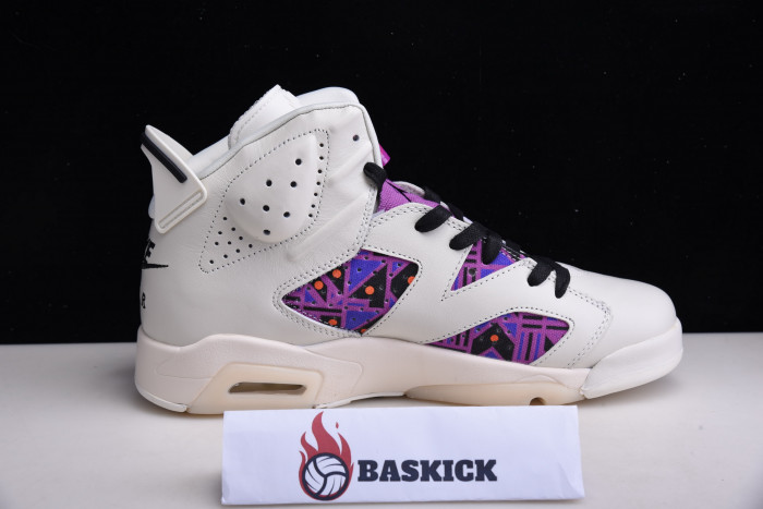 air jordan 6 retro quai54 sail black cz4152-101