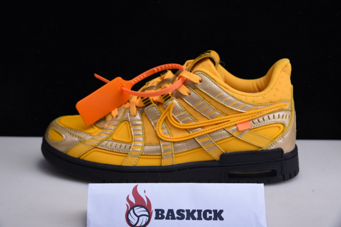 ofw nike air rubber dunk ''university gold'' cu6015-700