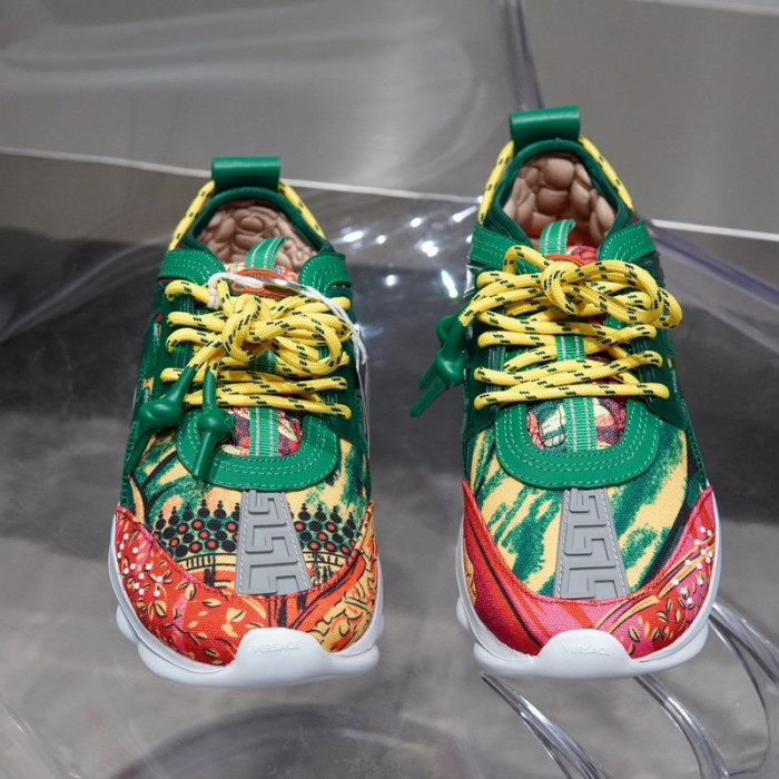 vse chain reaction green sneaker