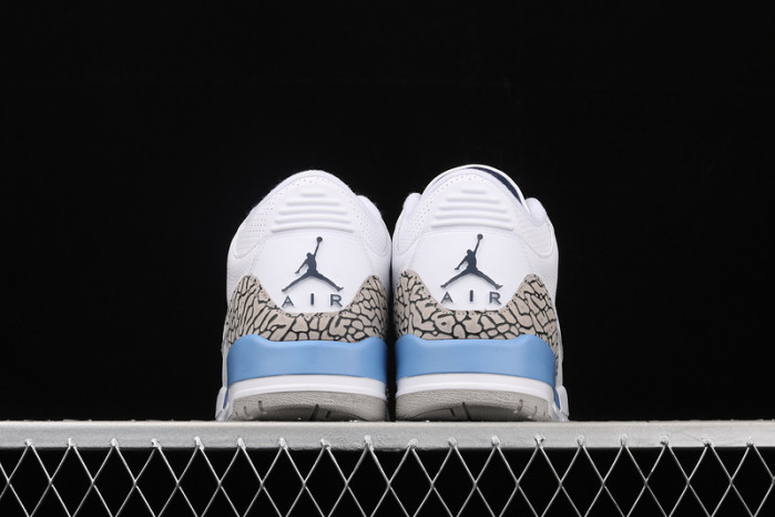 air jordan 3 retro “unc” white ct8532-104