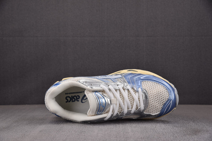 As1cs gel-kayano 14 cream metallic blue 1203a537-102