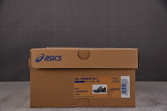 As1cs gel-nimbus 10.1 black pure silver korea exclusive 1203a820-001