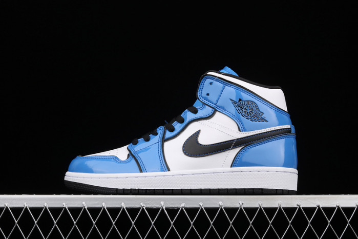 air jordan 1 mid se ''signal blue'' dd6834-402