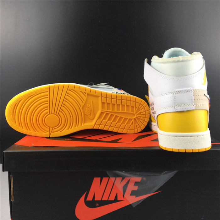ofw air jordan 1 retro canary yellow aq0818-149