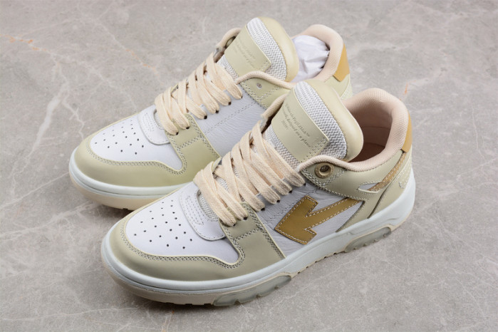 ofw out of office low-top leather sneakers 22100807