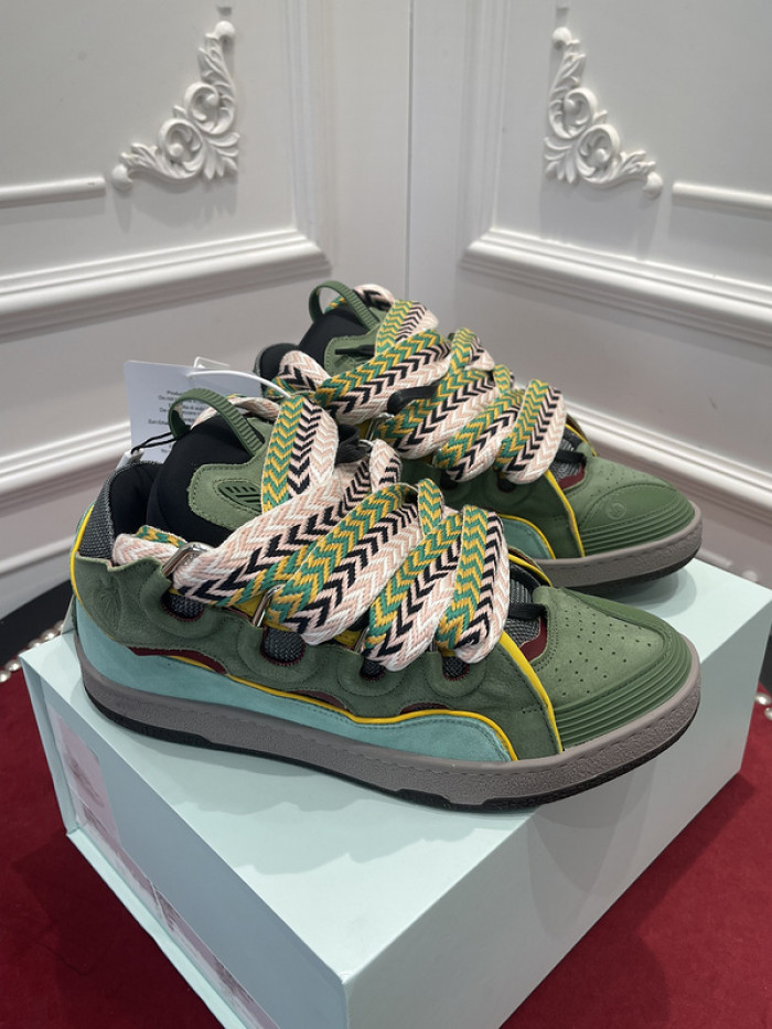 lanvin curb sneaker