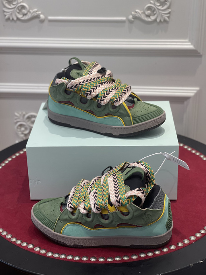 lanvin curb sneaker