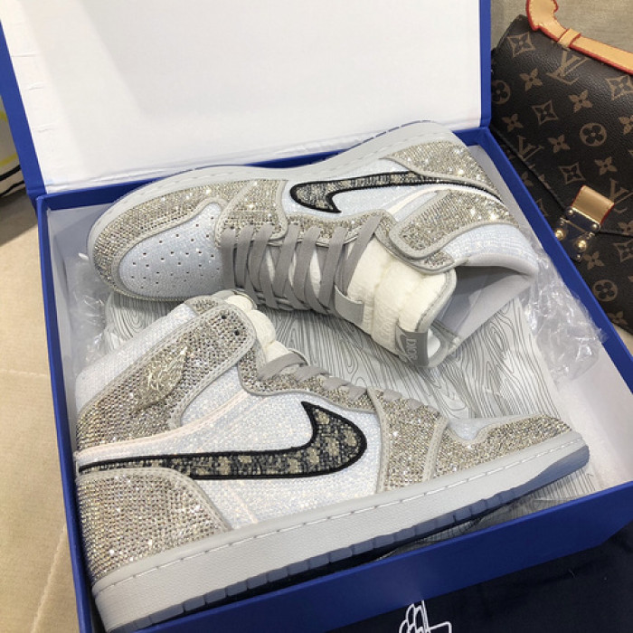 air jordan 1 high dr sneakers