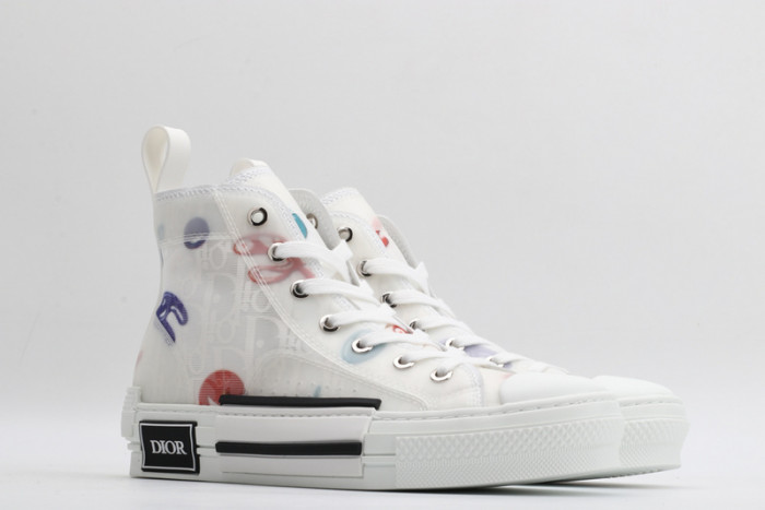 dr b23 high-top sneakers