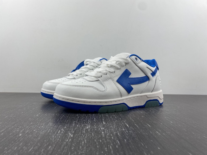 ofw out of office low-top leather sneakers