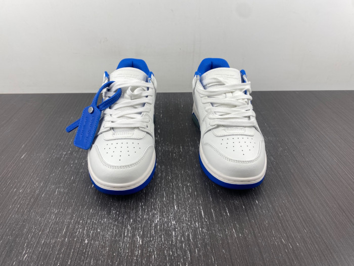 ofw out of office low-top leather sneakers