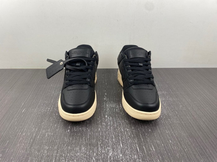 ofw out of office low-top leather sneakers