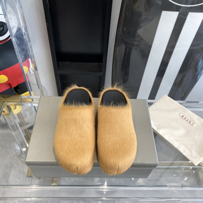 marni fussbett sabot loafers