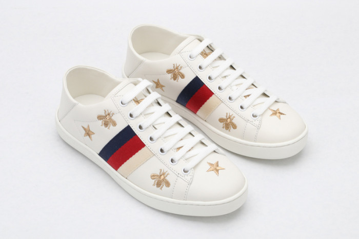 gi ace embroidered low-top sneaker