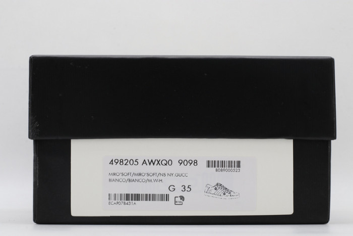 gi ace embroidered low-top sneaker