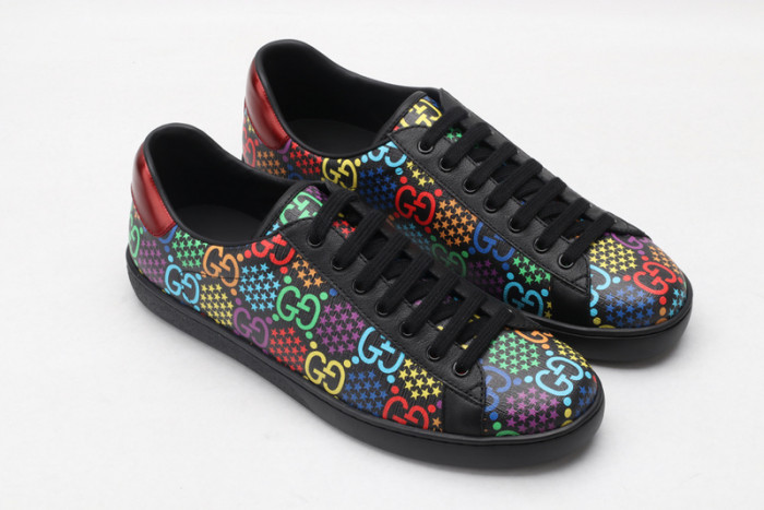 gi ace embroidered low-top sneaker
