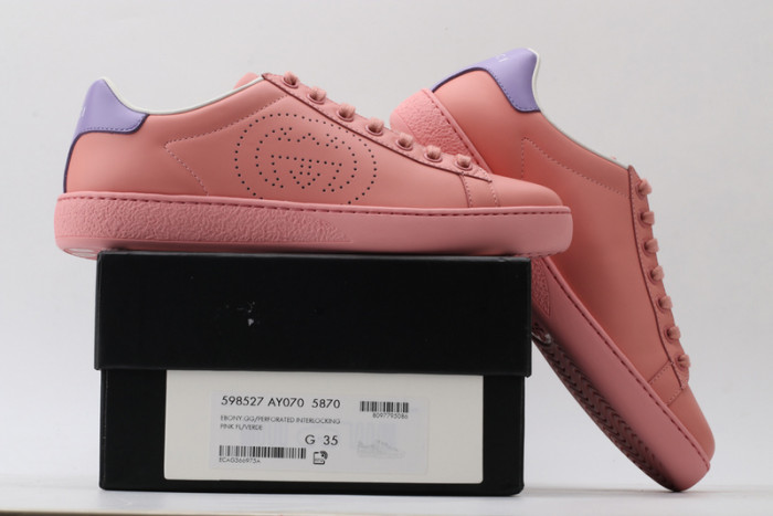 gi ace embroidered low-top sneaker