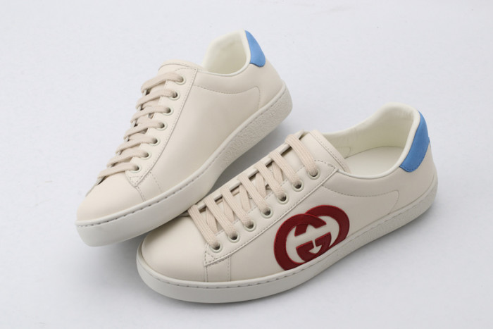 gi ace embroidered low-top sneaker