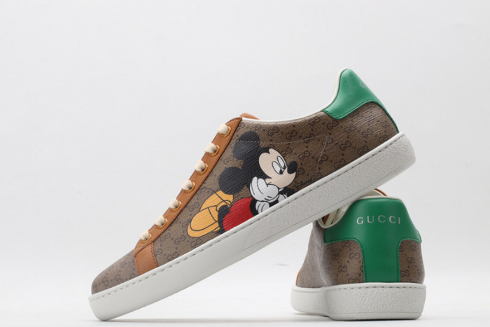 gi ace embroidered low-top sneaker