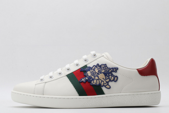 gi ace embroidered low-top sneaker