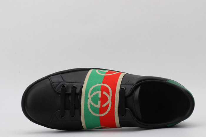 gi ace embroidered low-top sneaker