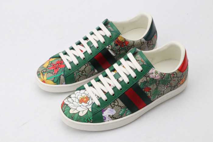 gi ace embroidered low-top sneaker