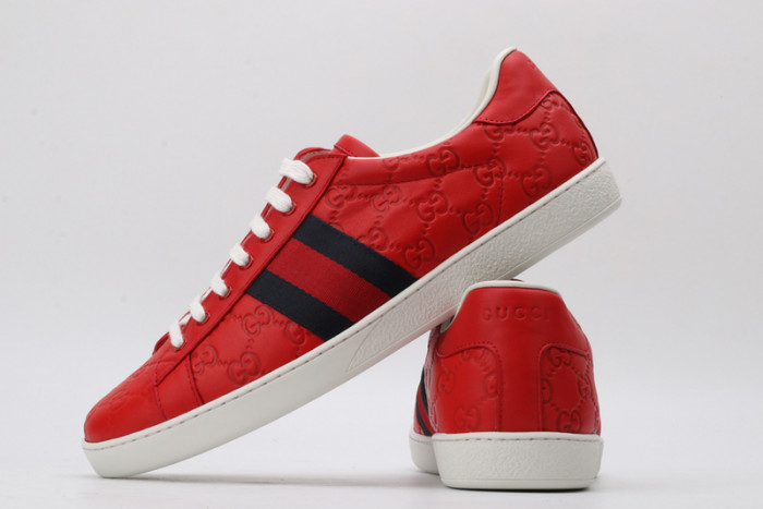 gi ace embroidered low-top sneaker