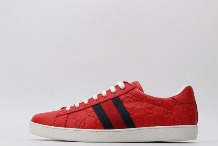 gi ace embroidered low-top sneaker