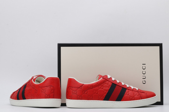 gi ace embroidered low-top sneaker