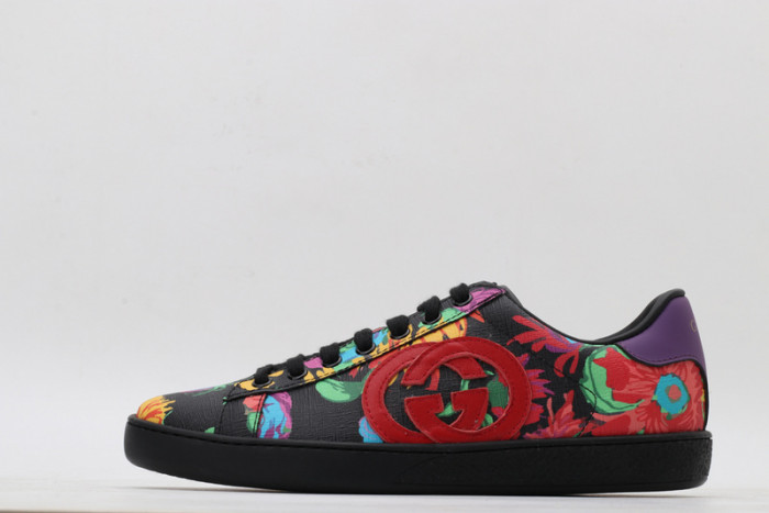 gi ace embroidered low-top sneaker