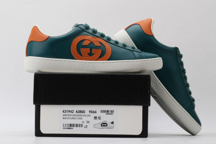 gi ace embroidered low-top sneaker