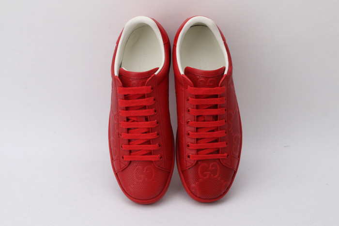 gi ace embroidered low-top sneaker