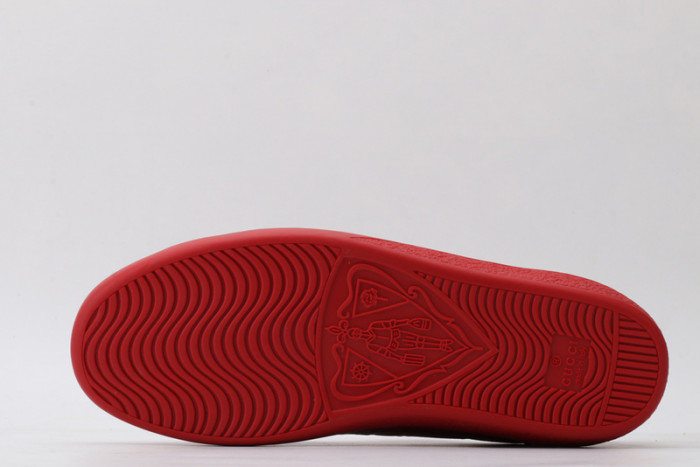 gi ace embroidered low-top sneaker