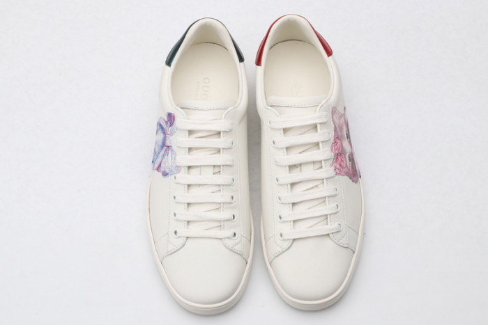 gi ace embroidered low-top sneaker