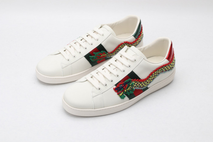 gi ace embroidered low-top sneaker
