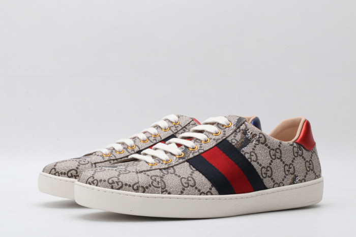 gi ace embroidered low-top sneaker